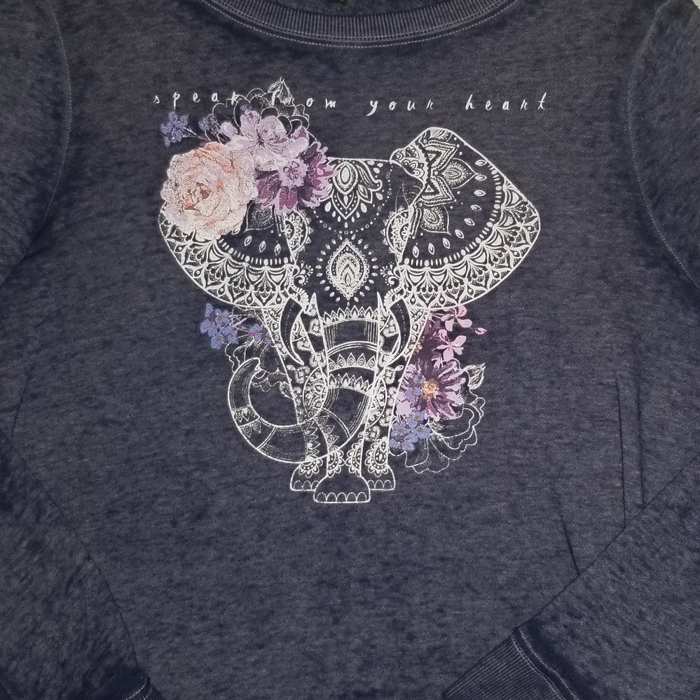 Mandala Elephant shirt from Kohls
